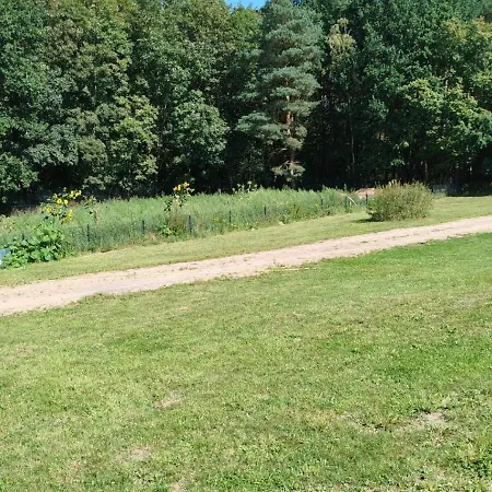Wohnwagen Auf Landhof Inmitten Der Campsite *
